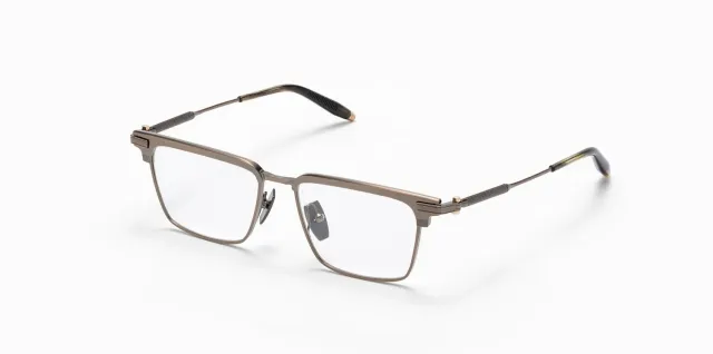 Akoni Genesis Brillenfassung Antiqued White Gold 53 Titan