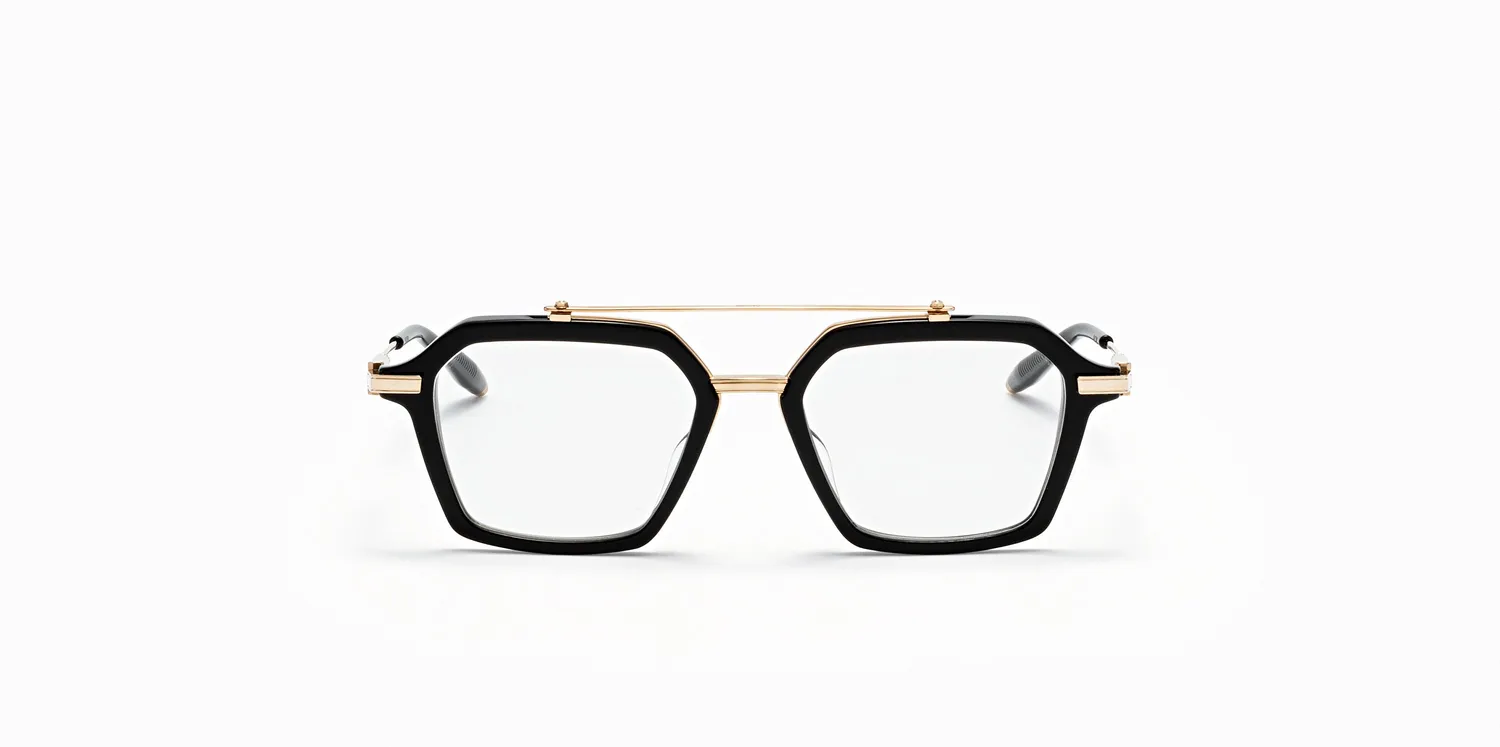 Akoni Akari Sonnenbrille Solid Black Titan