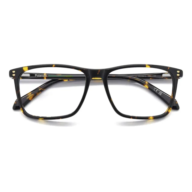 Polaroid PLD D610 Brille Havanna 56-17-145 leicht