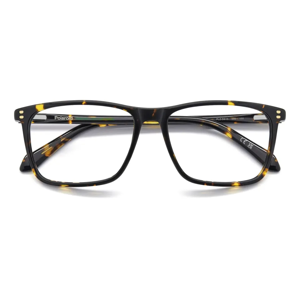 Polaroid PLD D610 Brille Havanna 56-17-145 leicht