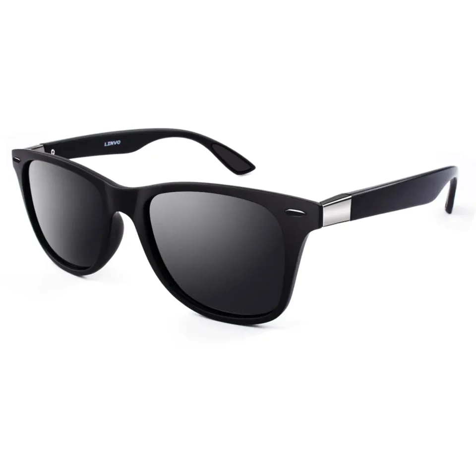 GQUEEN Rechteck Sonnenbrille polarisiert leicht UV400