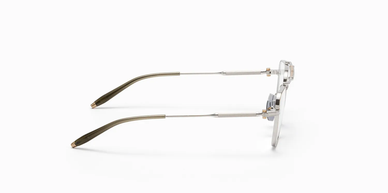 Akoni Europa Rx Brille Brushed Palladium Titan