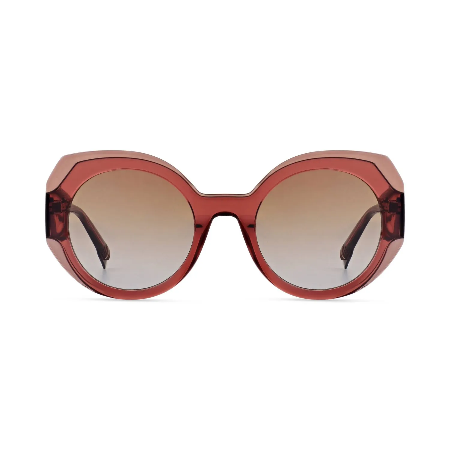 Morel Lanzarote 2 Sun Sonnenbrille Grau Rund 49-21 Acetat