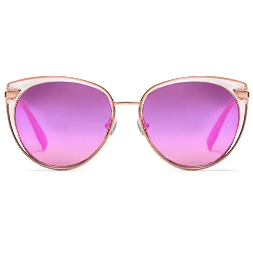 DUCO DC1222 Damen-Sonnenbrille polarisiert vintage