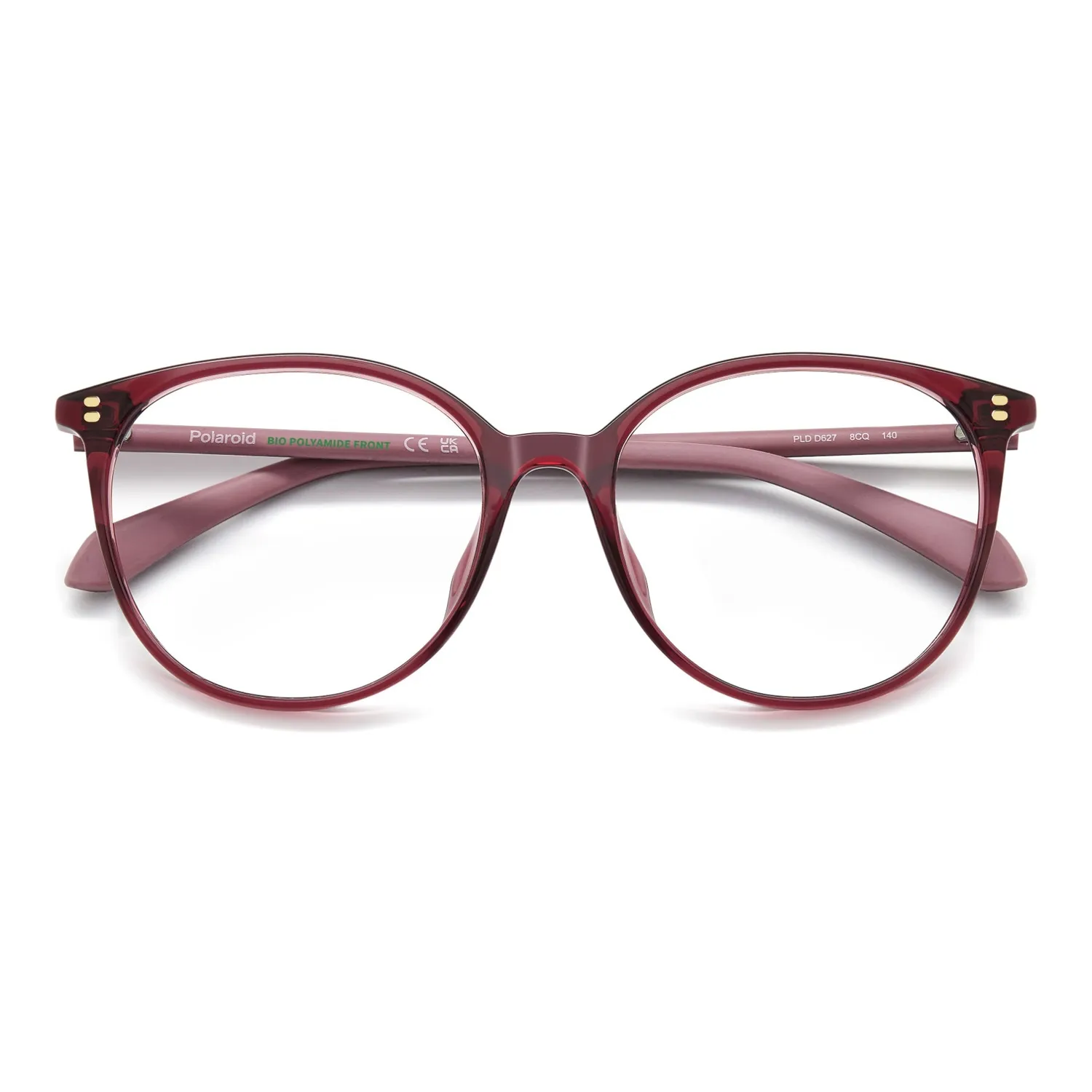 Polaroid PLD D627 Brille Schwarz rund 54-17-140