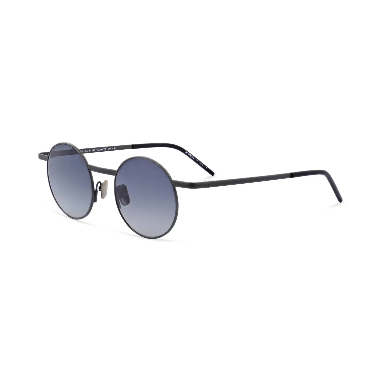 Morel Jean Nouvel 11 90066C Sonnenbrille grau rund