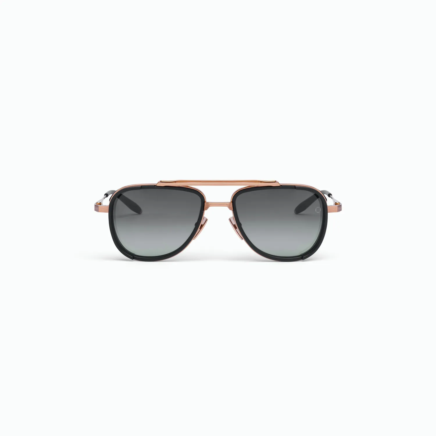 Akoni Horizon Spitzer Sonnenbrille brushed-rose-gold