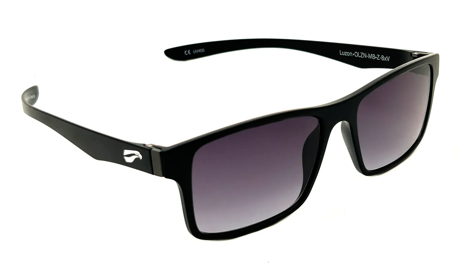 Flying Eyes Luzon Sonnenbrille Mattschwarz grau kantig