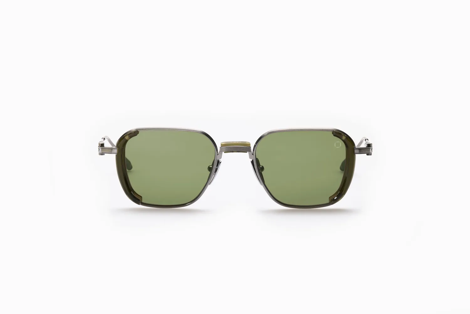 Akoni Horizon Eclipse Sonnenbrille Olive Titan Acetat
