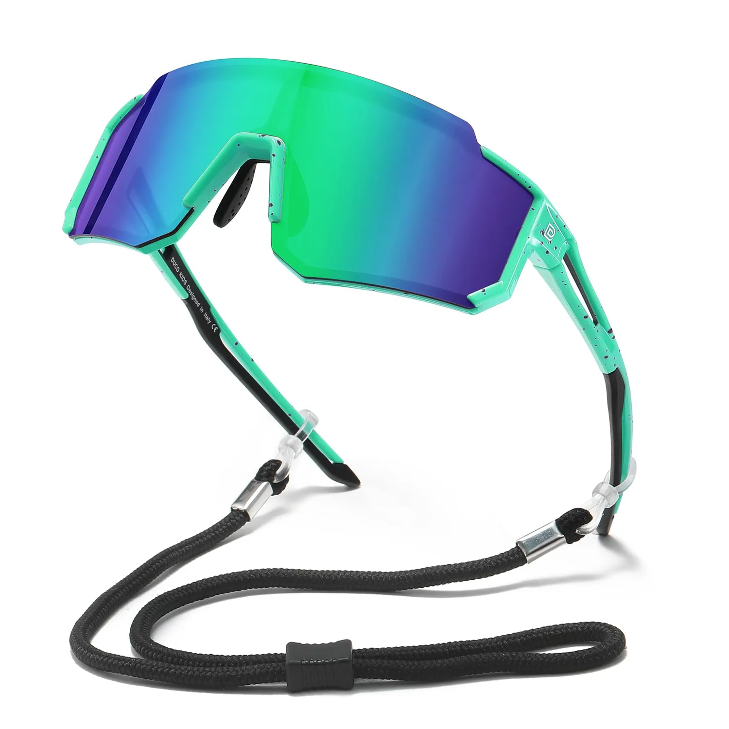 DUCO DK310 Kinder Sonnenbrille weiß-lila 8-16 Jahre