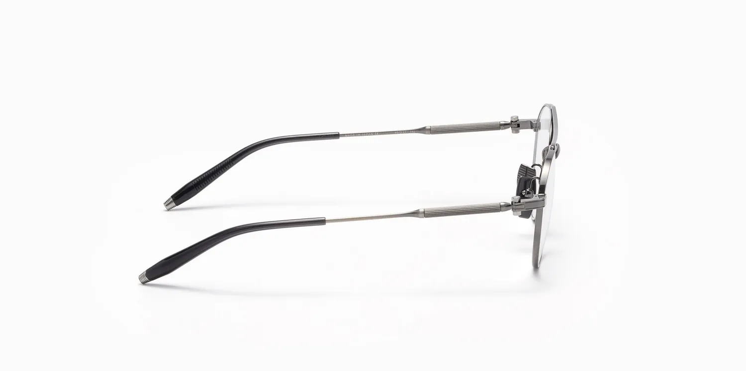 Akoni Delta Mercury Brille Antiqued Pewter Titan