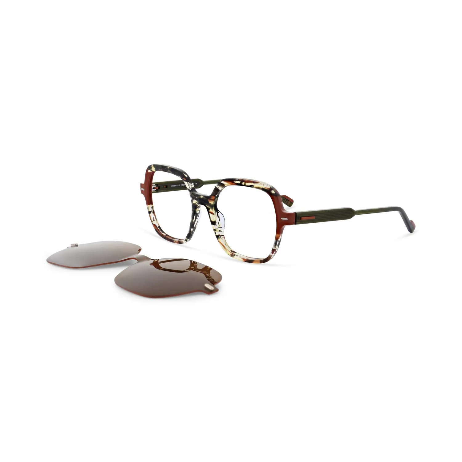 Morel Eclipse 10 Brillengestell eckig Acetat Damen
