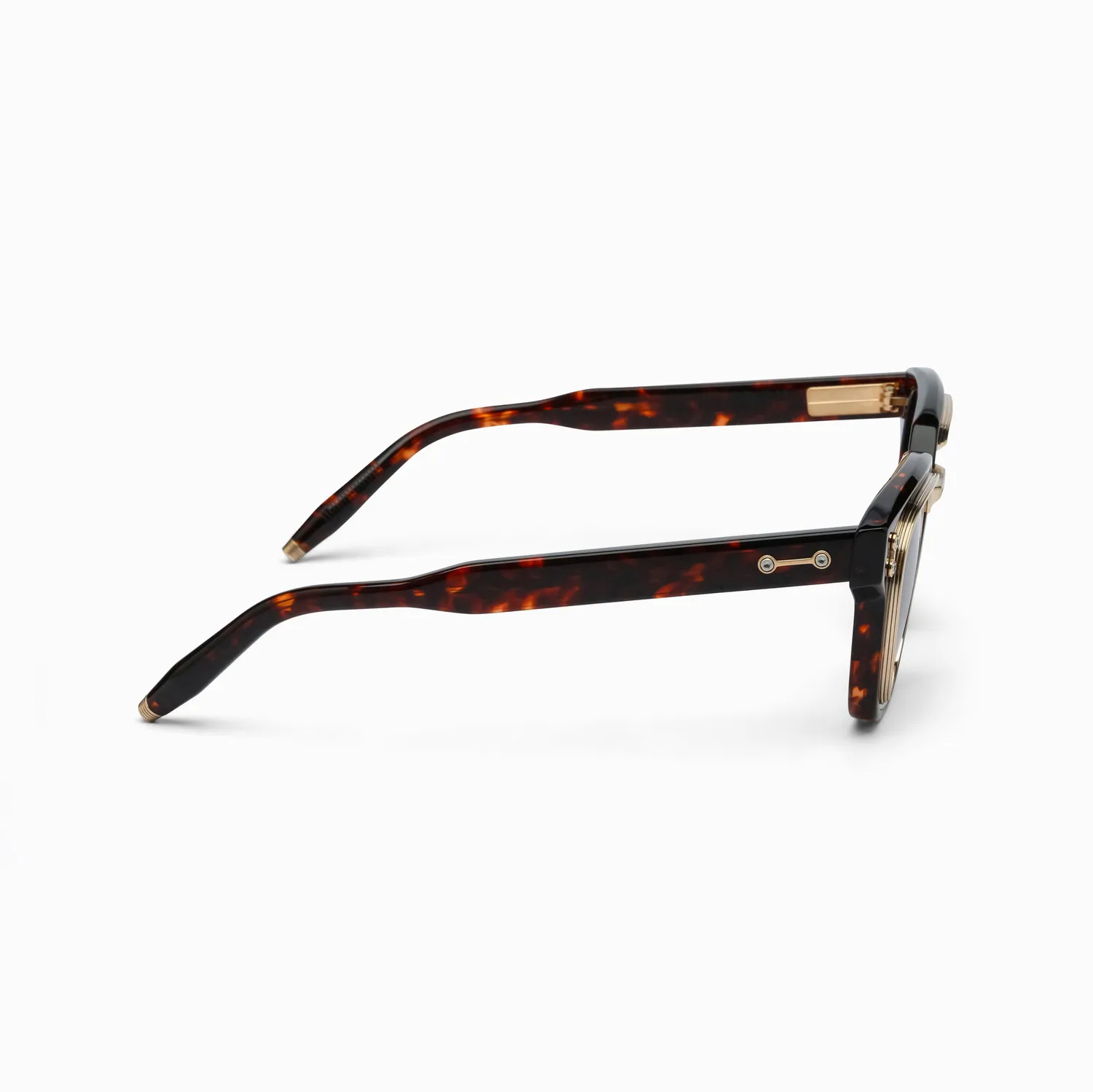 Akoni Delta Apollo Sonnenbrille Havana Titan