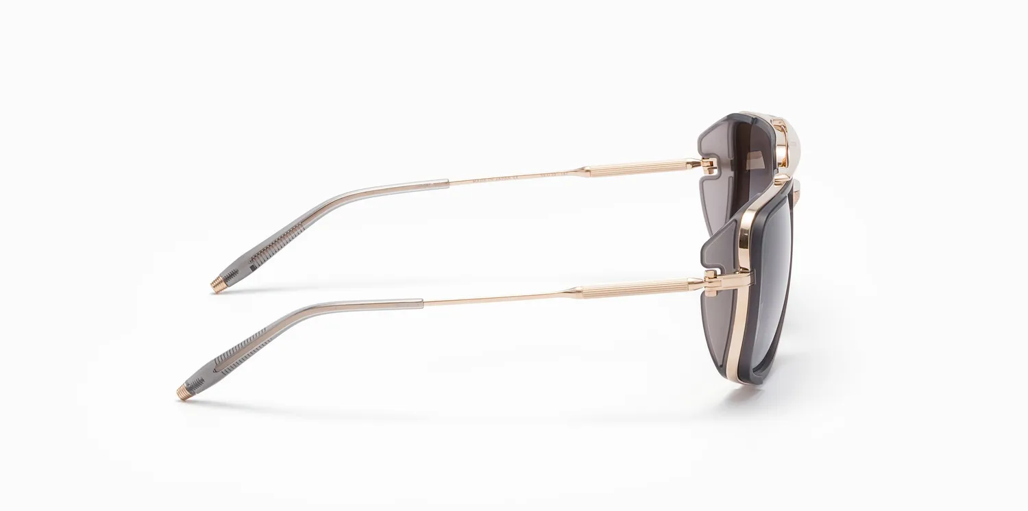 Akoni Horizon Stargazer Sonnenbrille brushed-white-gold 59
