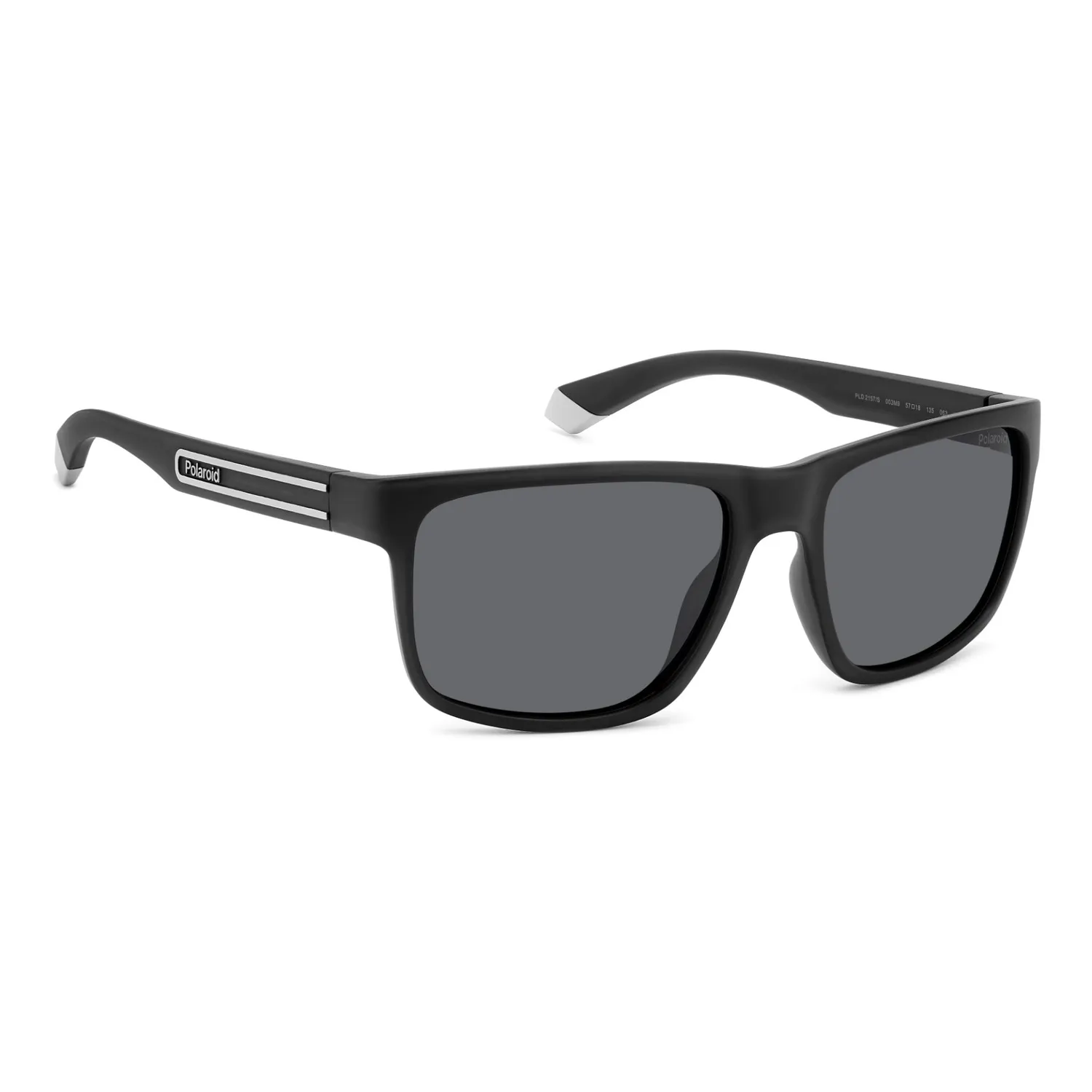 Polaroid PLD 2157/S Sonnenbrille Mattschwarz 57-18-135 polarisiert