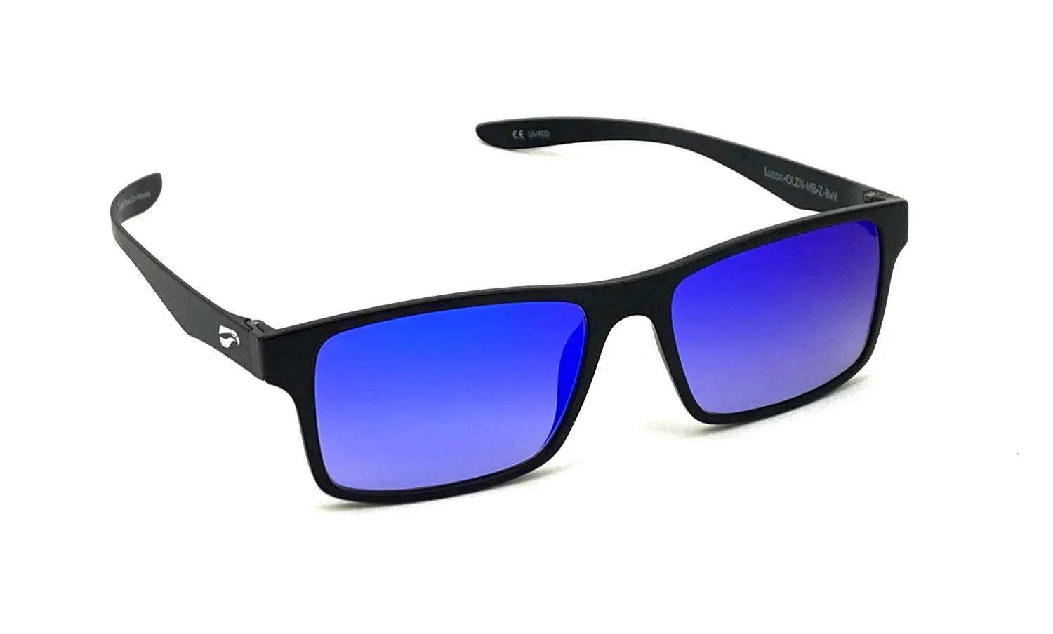 Flying Eyes Luzon Sonnenbrille Mattschwarz grau kantig