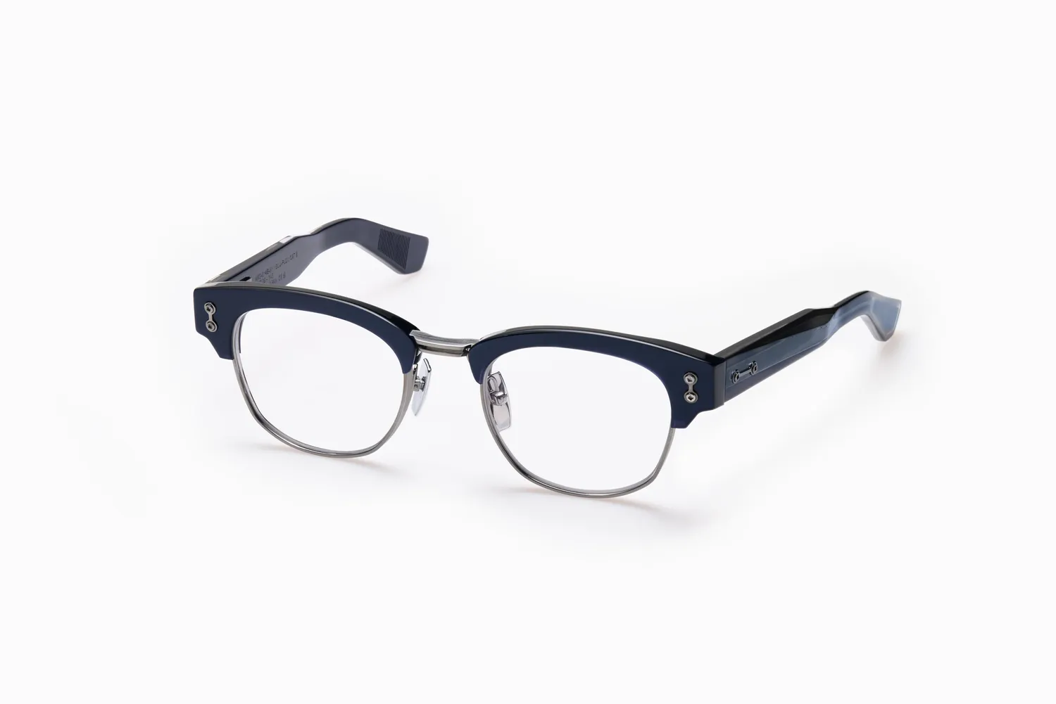 Akoni Horizon Newton Brille Schwarz Titan Acetat