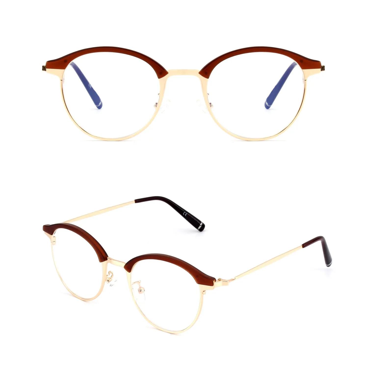 GQUEEN GQ022 Computerbrille halbrandlos transparent