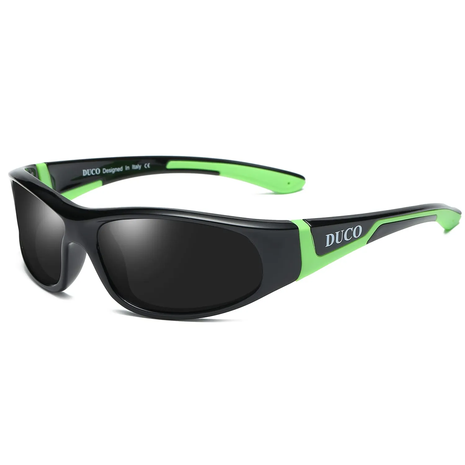 DUCO K001 Kinder Sonnenbrille blau-rot polarisiert