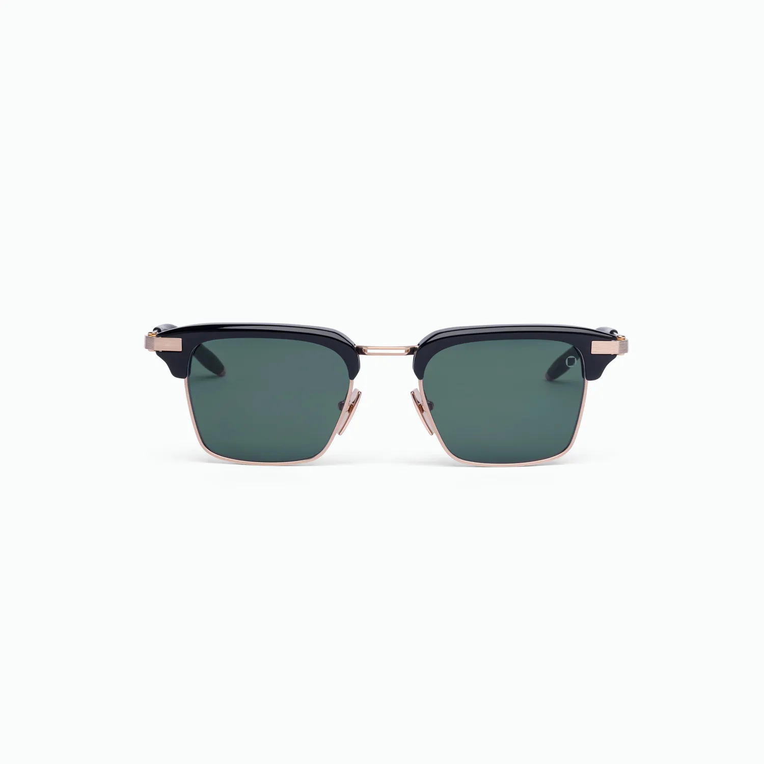 Akoni Horizon Euclid Sonnenbrille Brushed Gold Browline