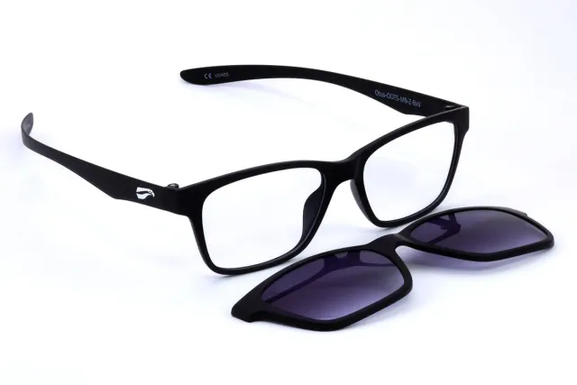 Flying Eyes Otus Magnetclip Gradient Gray Matt