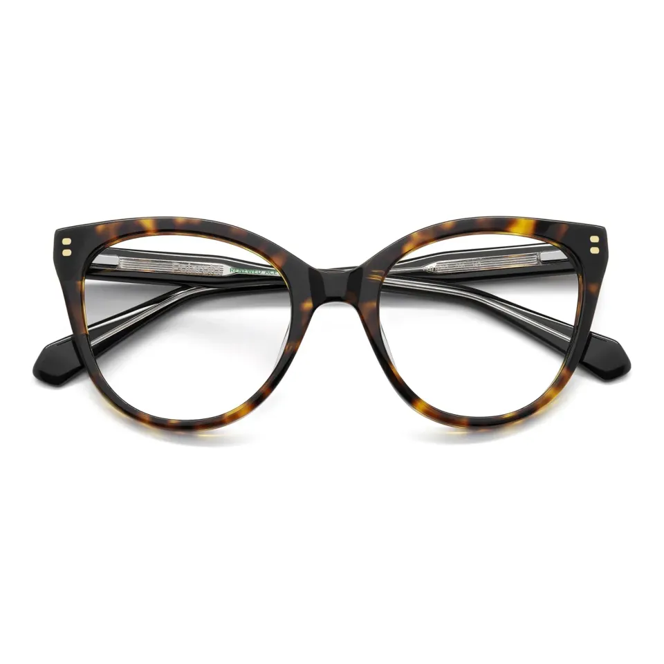 Polaroid PLD D585 Brille havana cat-eye eco-acetat