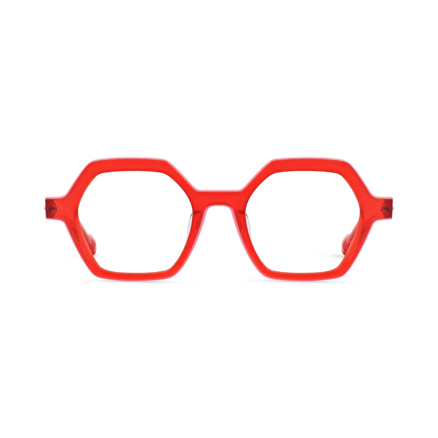 Morel Enigma 12 Brille Damen hexagonal Acetat 47mm