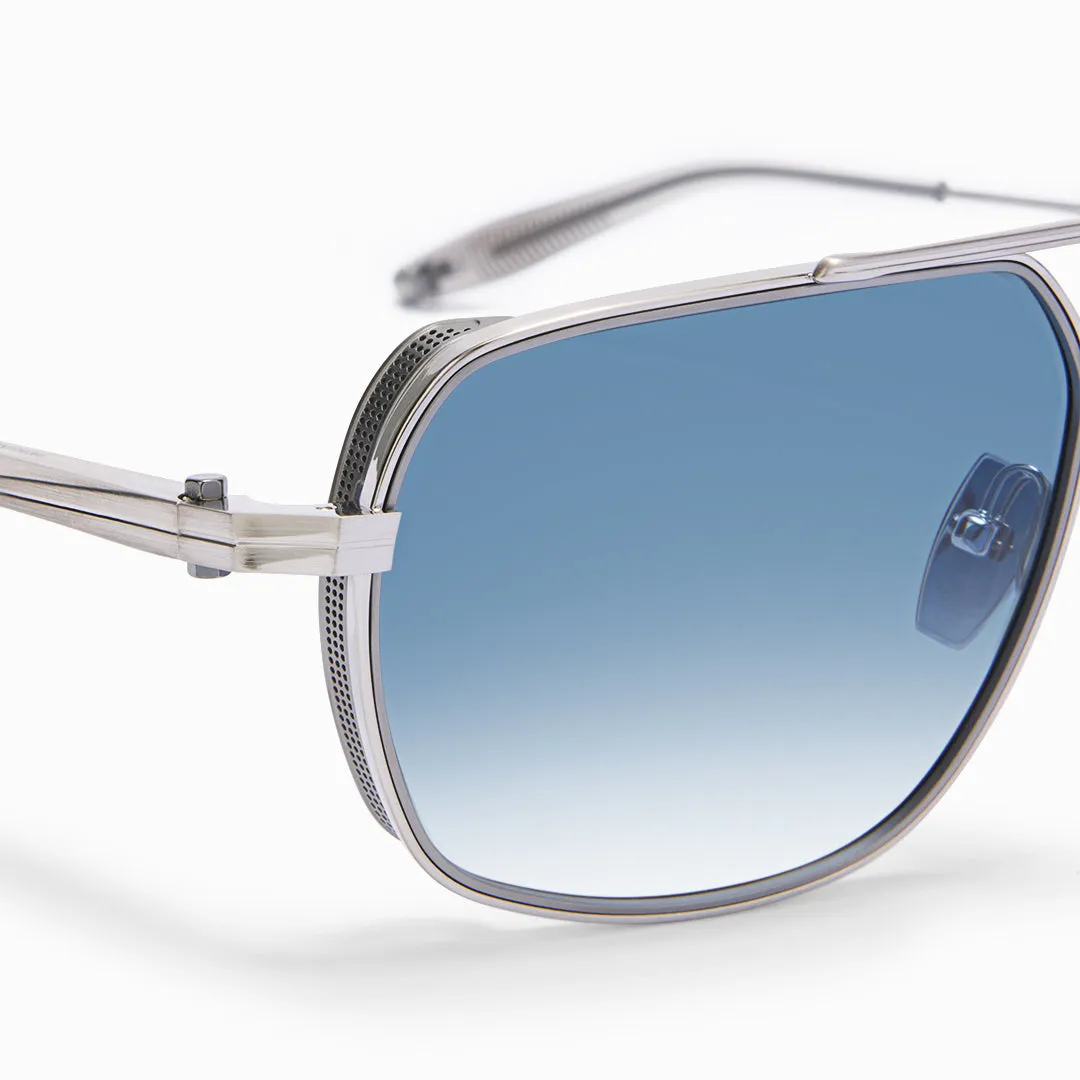 Akoni Horizon Pathfinder Sonnenbrille silber Titan