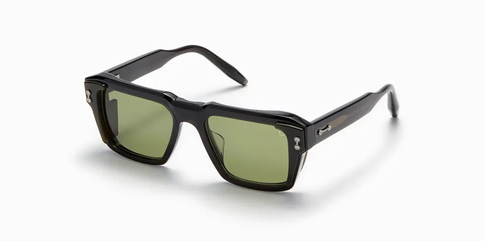 Akoni Optima Hercules Sonnenbrille Crystal Black 54