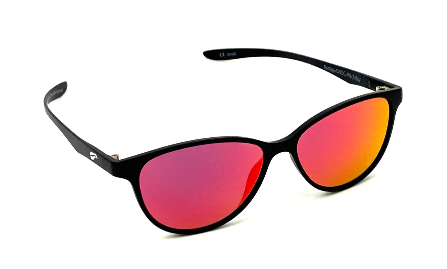 Flying Eyes Noctua Sonnenbrille Matt Schwarz rund
