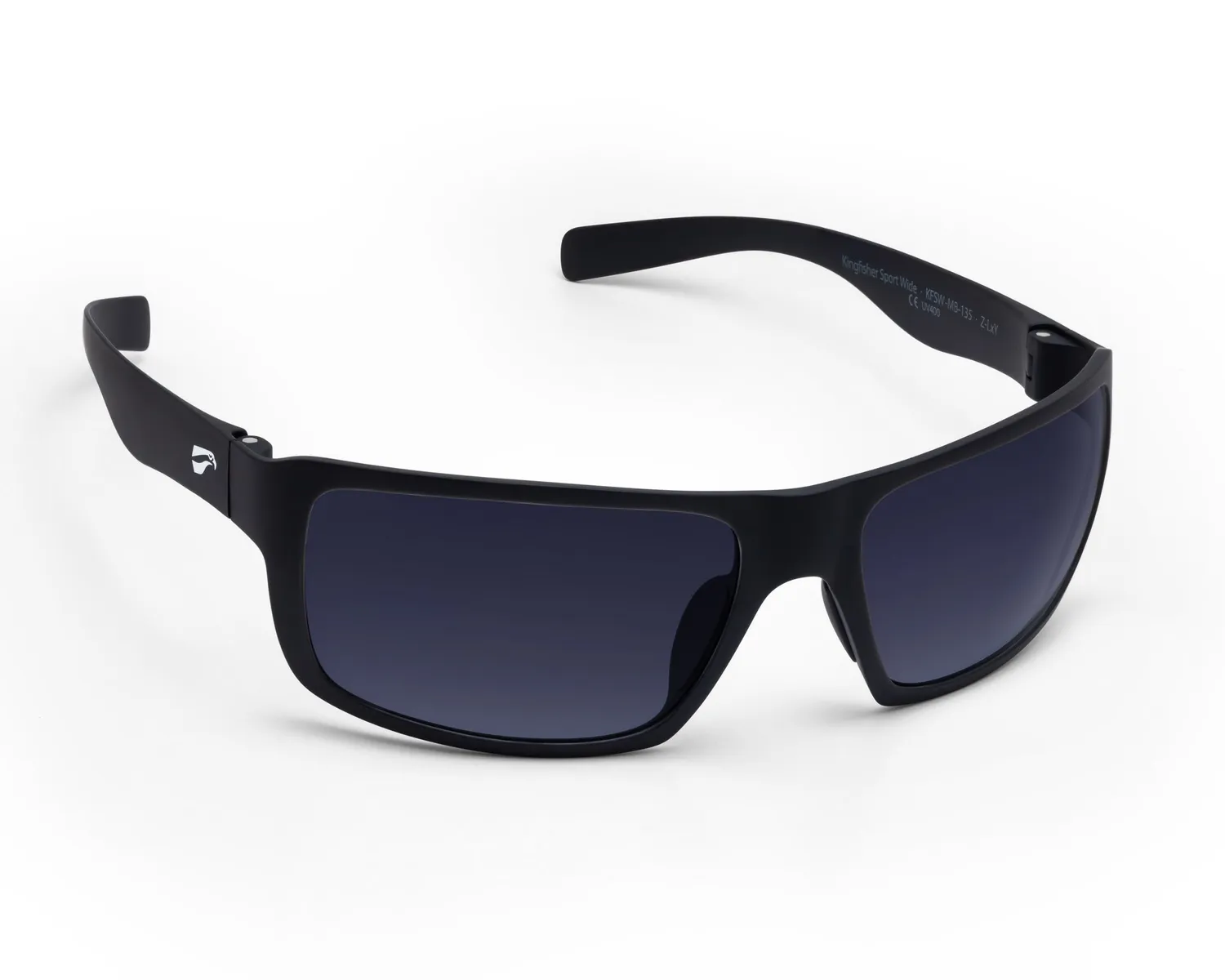 Flying Eyes Kingfisher Sport Sonnenbrille Matt Schwarz