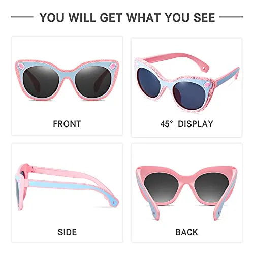 DUCO Kids Sport Sonnenbrille polarisiert 6-12 Jahre