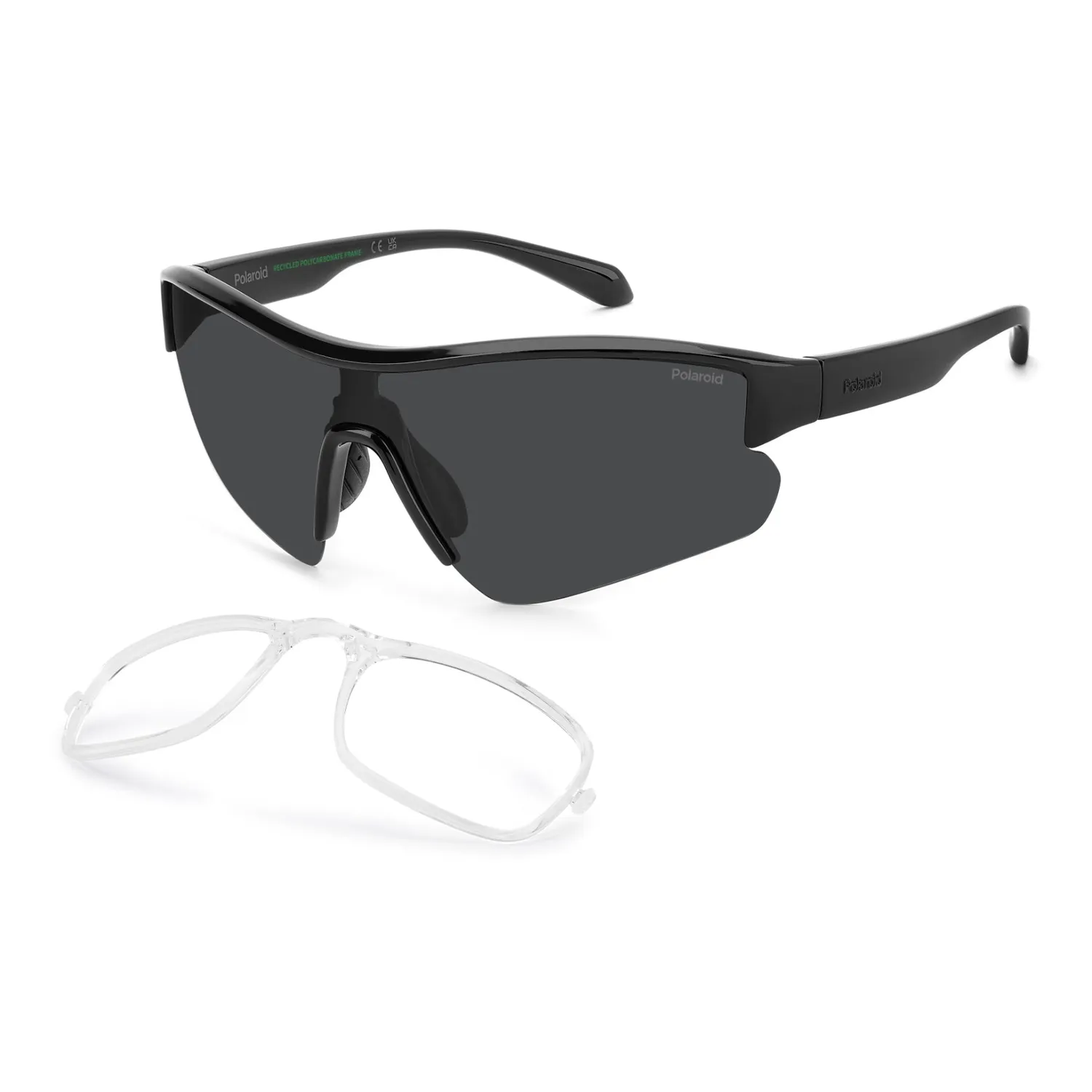 Polaroid PLD 7061/CI/S Sonnenbrille Schwarz verspiegelt
