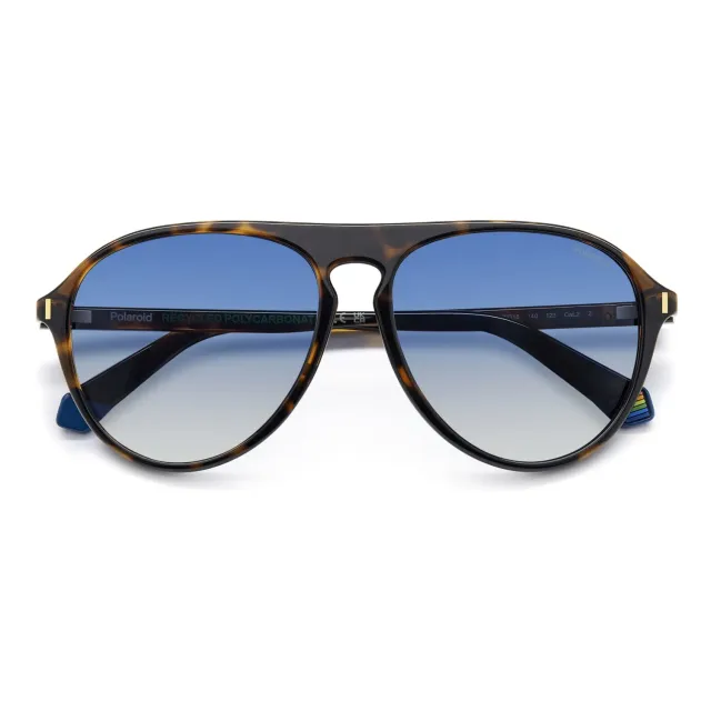 Polaroid PLD 6225/S Herren-Sonnenbrille havana polarisiert
