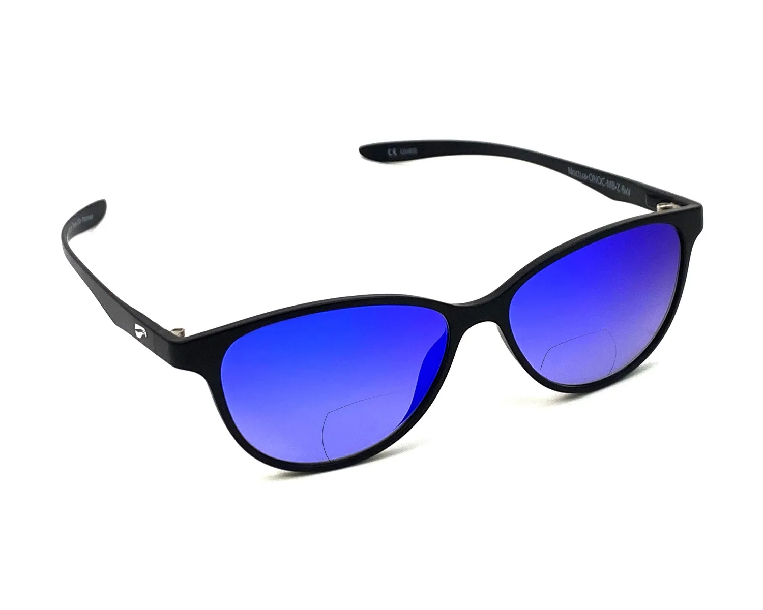 Flying Eyes Noctua Non-RX Bifokalbrille matt schwarz +1,5