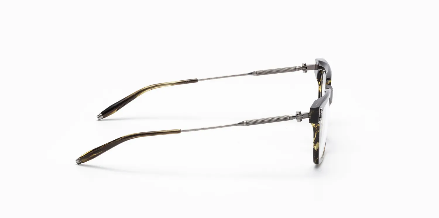 Akoni Kepler Brille Schwarz 49 Acetat