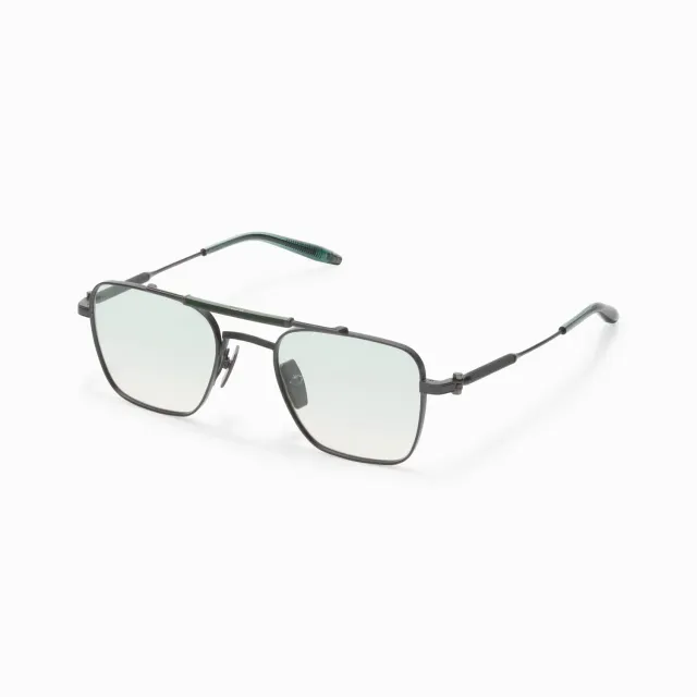 Akoni Etere Europa Sonnenbrille Brushed Black Iron