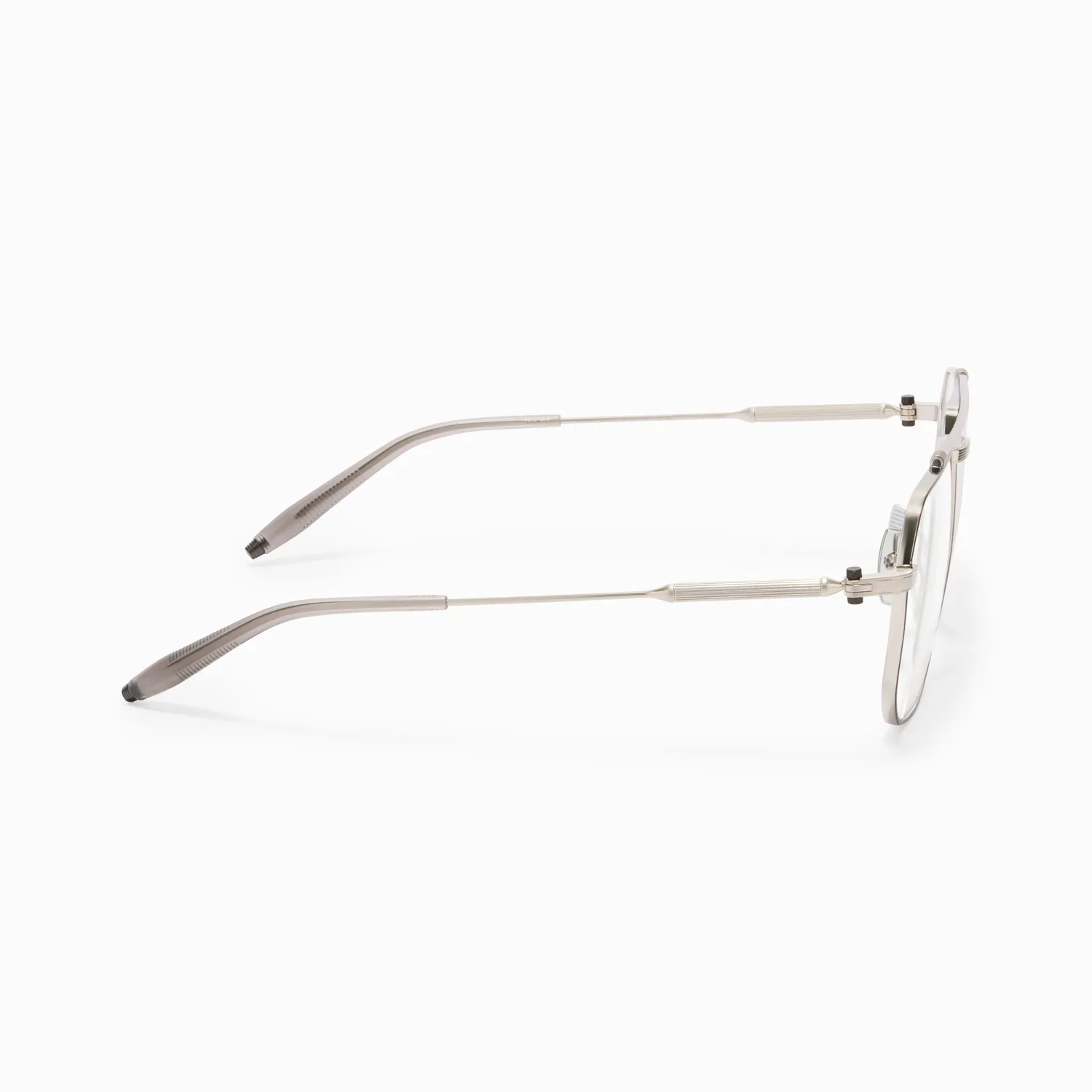 Akoni Delta Atlas Brille Silber Metall 80er