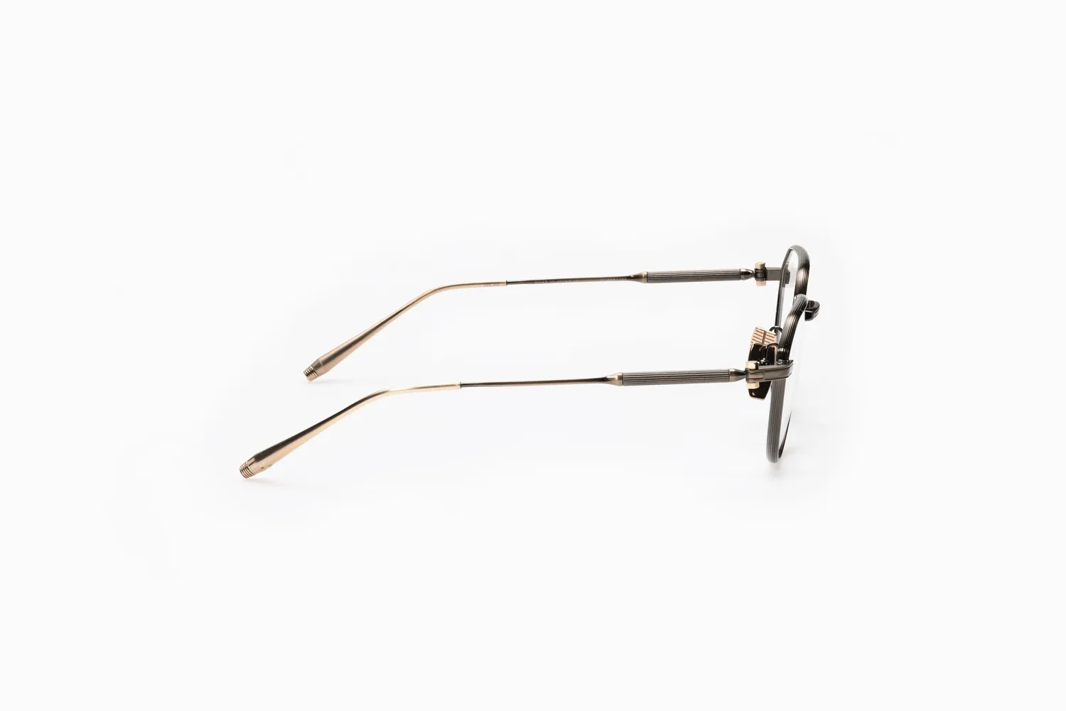 Akoni Etere Artemis Brille Antique Gold 50 Titan