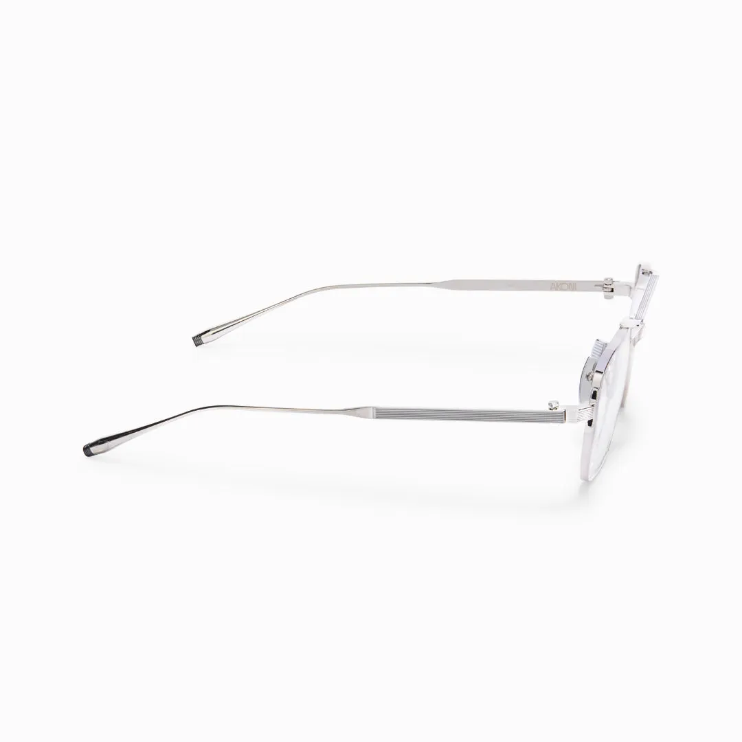 Akoni Proteus Rx Delta Brille Brushed 12k Gold Titan Leicht