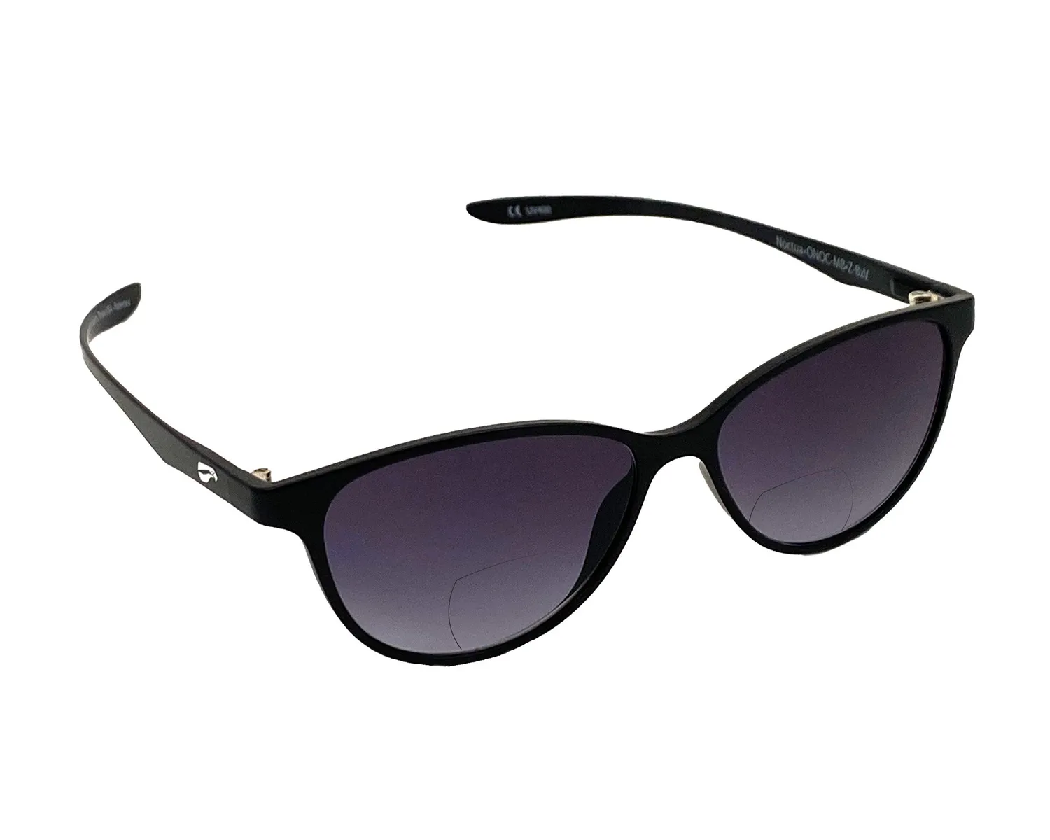 Flying Eyes Noctua Non-RX Bifokalbrille matt schwarz +1,5