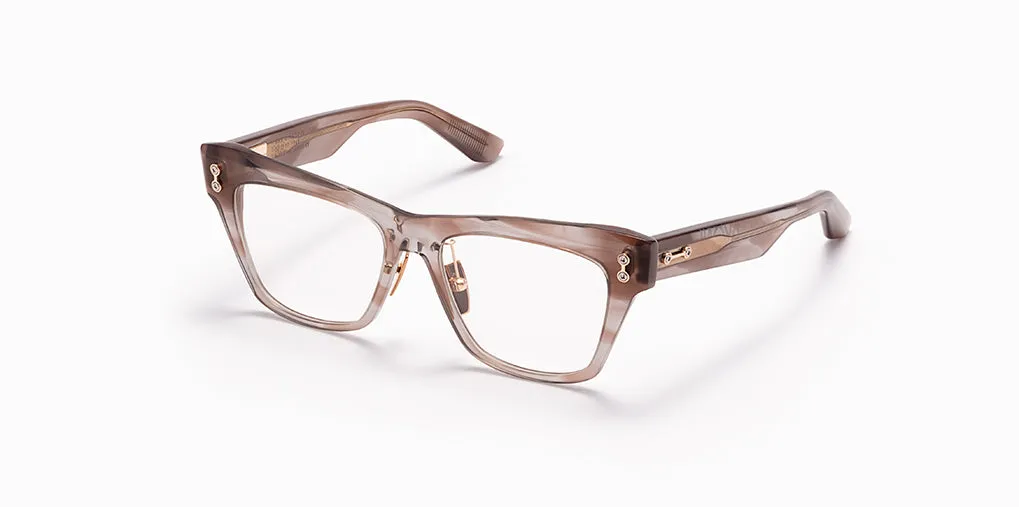 Akoni Etere Sagitta Brille Crystal Black Cat-Eye