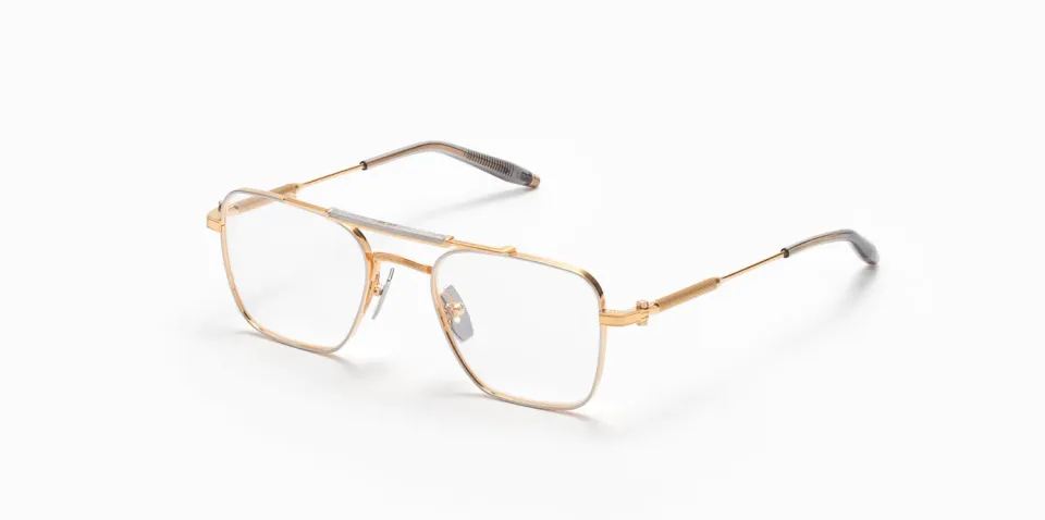 Akoni Europa Rx Brille Brushed Gold Titan