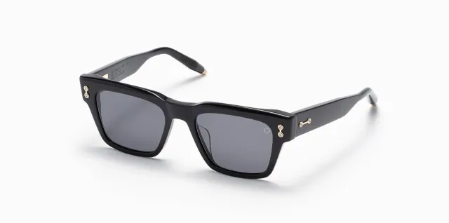 Akoni Etere Columba 54 Sonnenbrille Schwarz Acetat