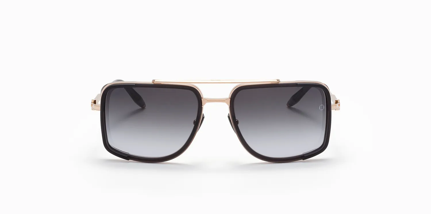 Akoni Horizon Stargazer Sonnenbrille brushed-white-gold 59