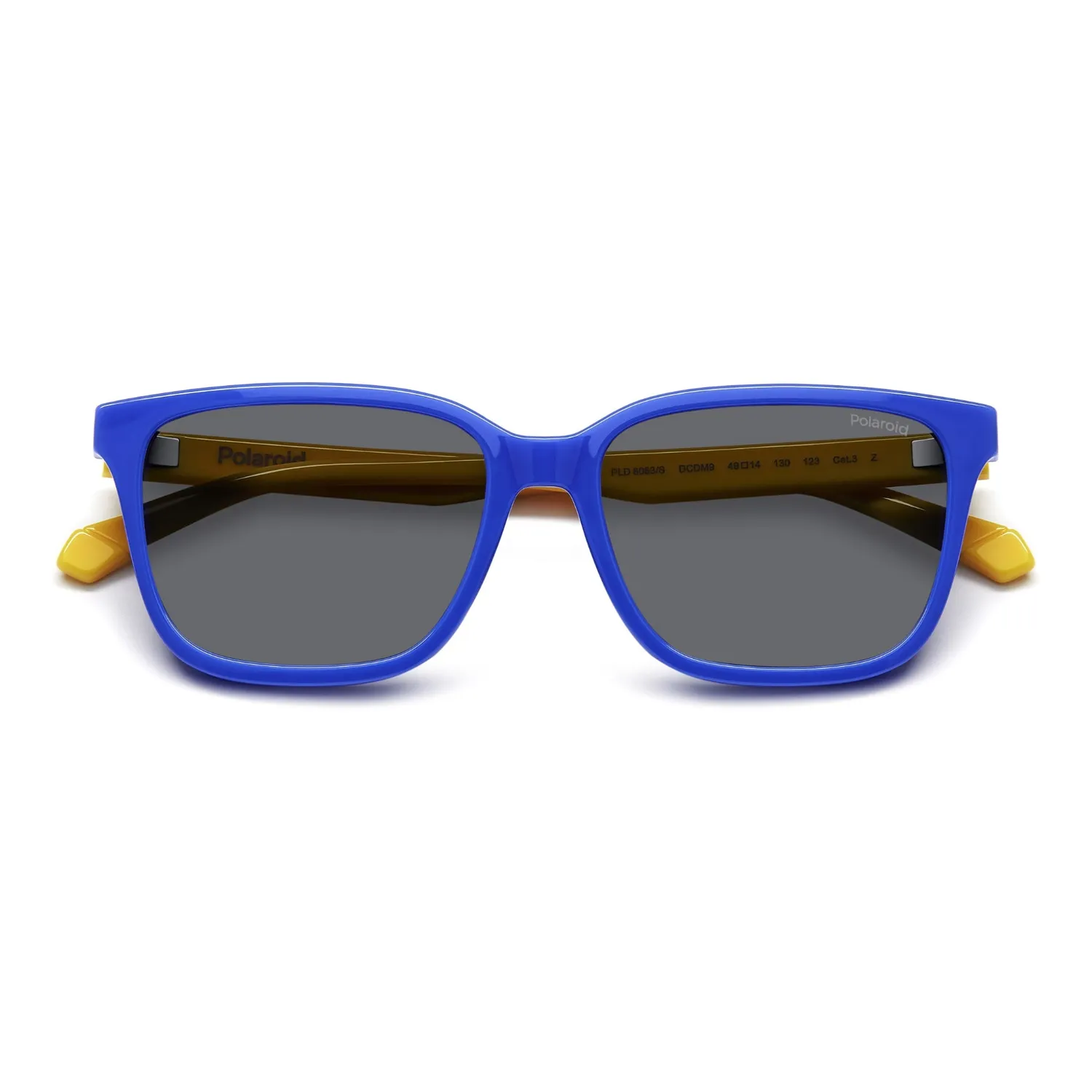 Polaroid PLD 8063/S Kinder-Sonnenbrille Blau Gelb polarisiert
