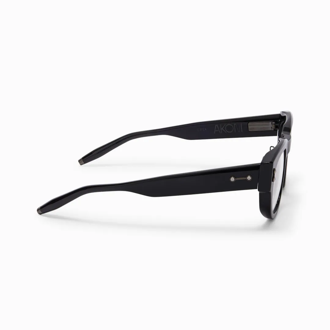 Akoni Etere Ursa Brille Black Panto Universal Fit