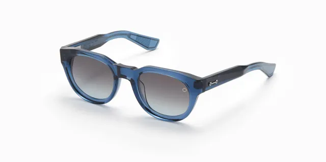 Akoni Alpha Sonnenbrille Crystal Blue Acetat