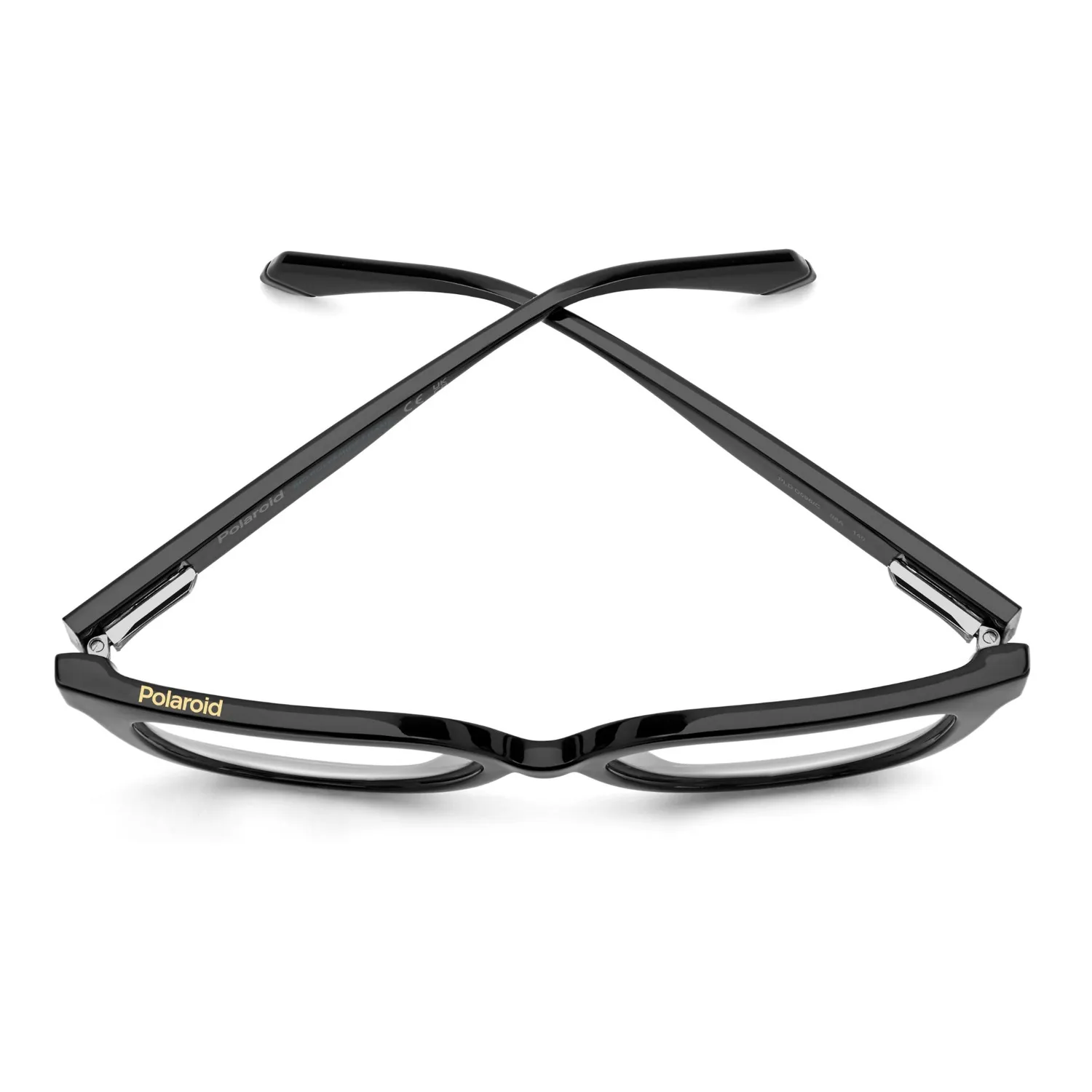 Polaroid PLD D596/C Damenbrille Schwarz Cat-Eye Clip-on