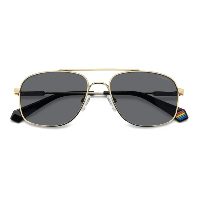 Polaroid PLD 6235/S/X Sonnenbrille Gold Grau polarisiert